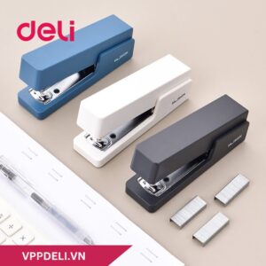 Dập Ghim Deli ENS084-XD - Xanh Dương
